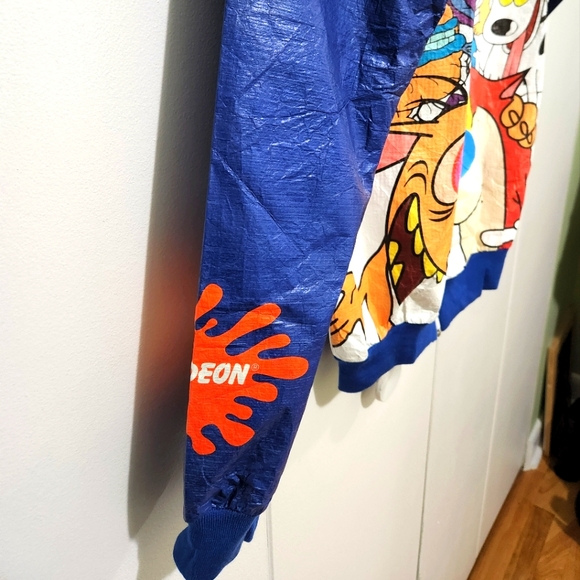 COPY - Vintage 90's Nickelodeon Tyvek windbreaker. Size adult small. - Picture 5 of 14